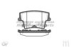 LANCIA 05142566AB Brake Pad Set, disc brake